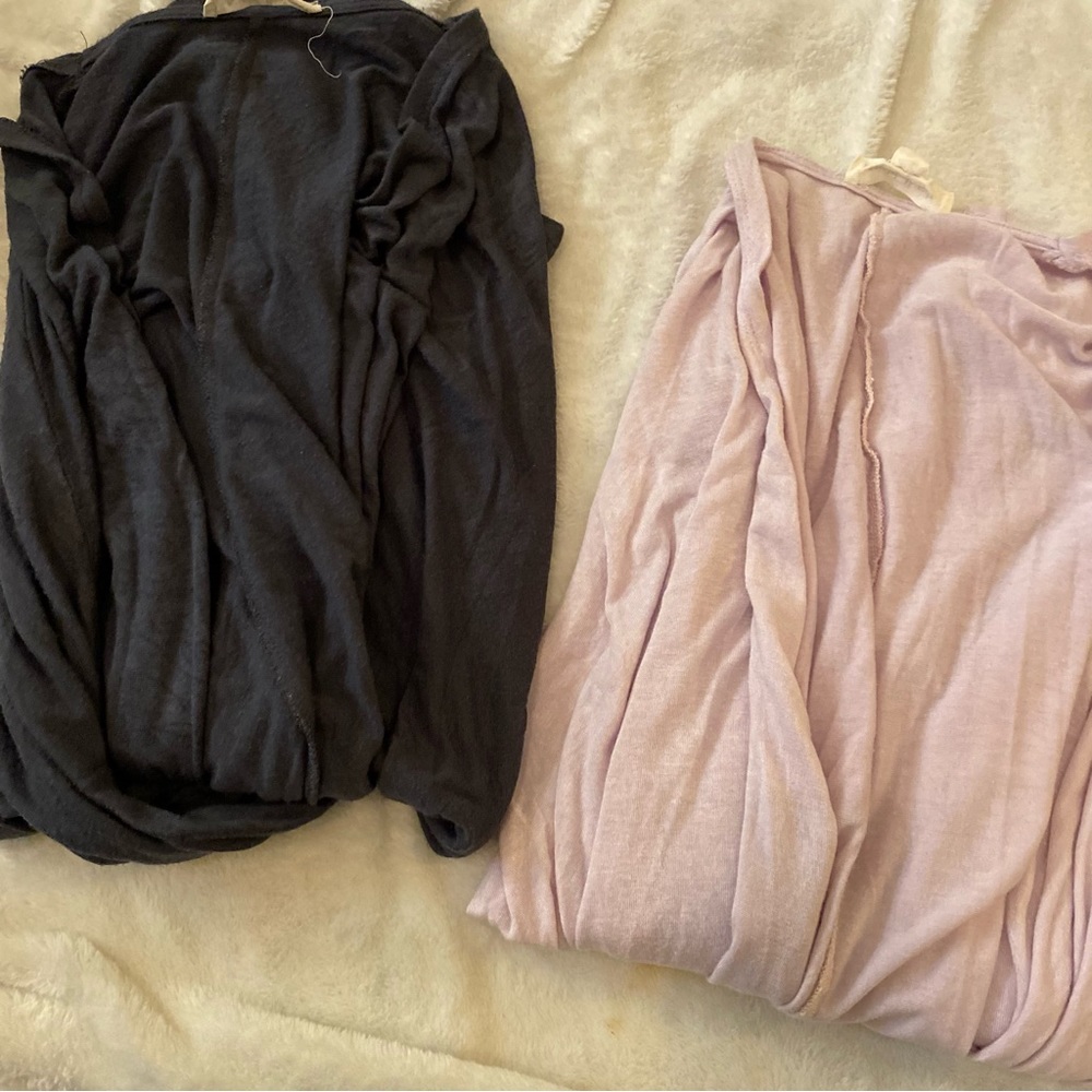 Painted Threads Lightweight Cardigans Black & Lig… - image 4